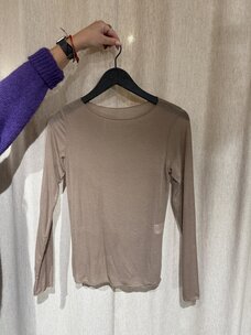 Just be Jolie Diede Longsleeve Taupe