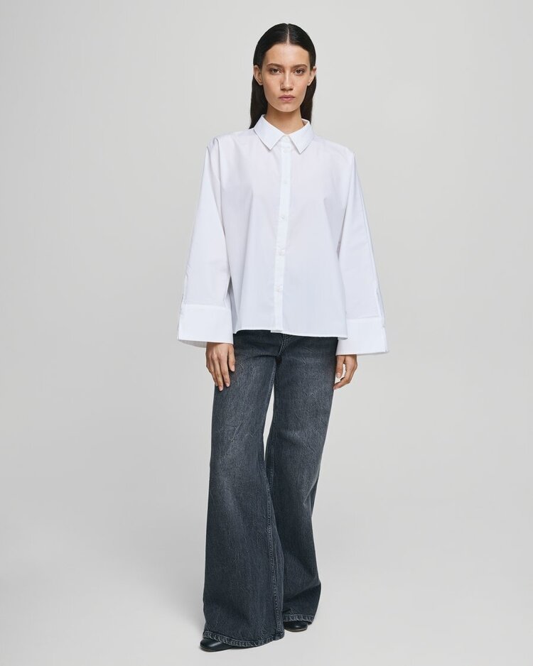 MSCH Natalia Zenika Boxy Shirt Bright White