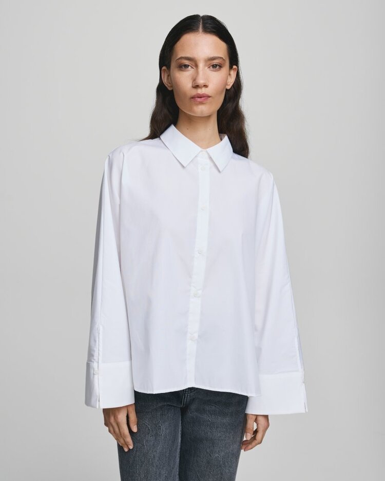 MSCH Natalia Zenika Boxy Shirt Bright White