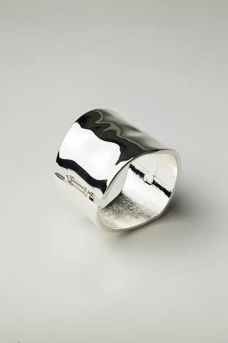 Bow19 Bold Bracelet Silver