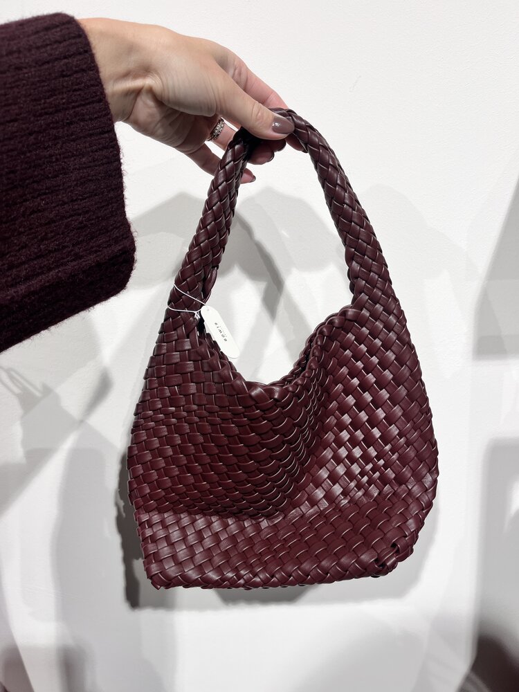 Bow19 Mia Bag Small Burgundy