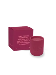The Gift Label Cemented Candle 170gr - STUDIO - Dance Your Way