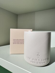 The Gift Label Cemented Candle 170gr - STUDIO - You Are Amazing