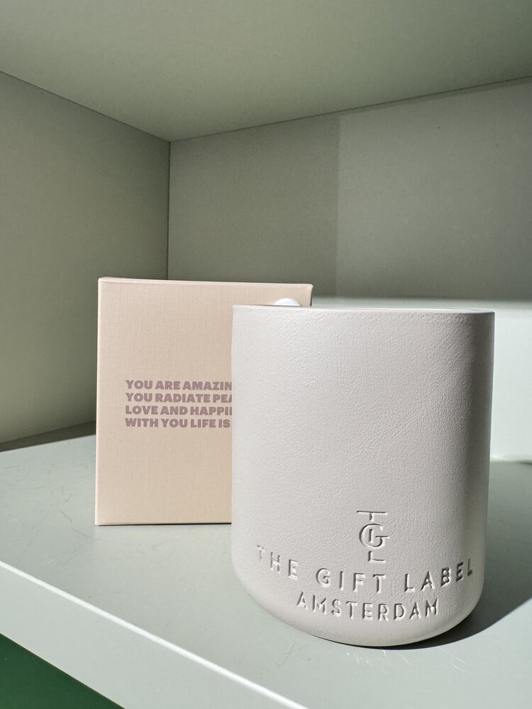 The Gift Label Cemented Candle 170gr - STUDIO - You Are Amazing