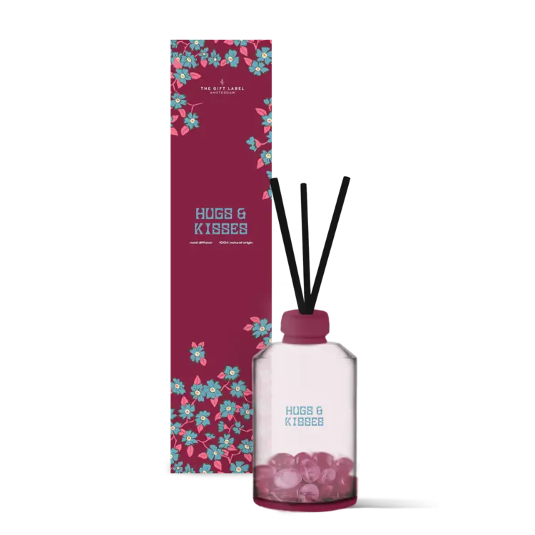 The Gift Label Reed Diffuser 200ml - Hugs & Kisses