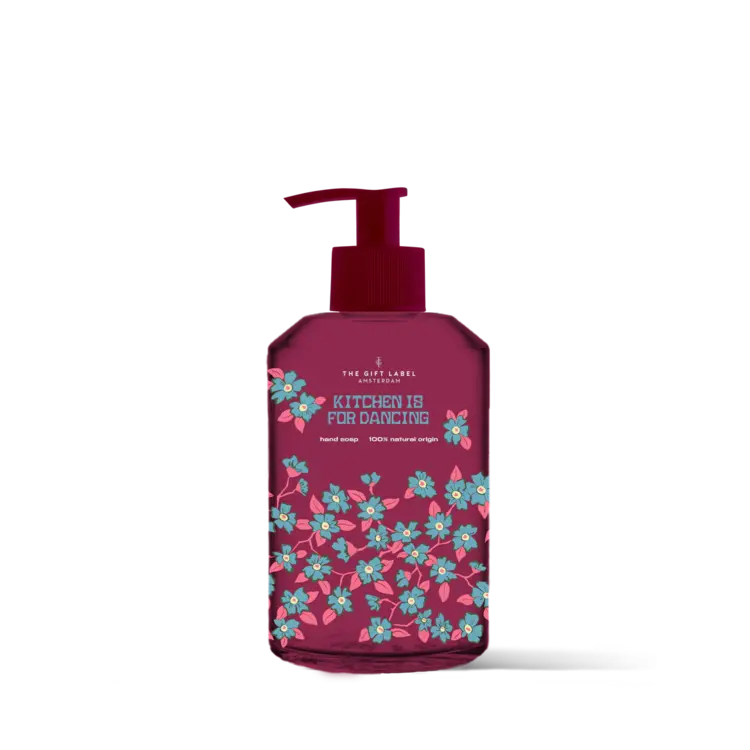 The Gift Label Kitchen Is For Dancing Hand Soap