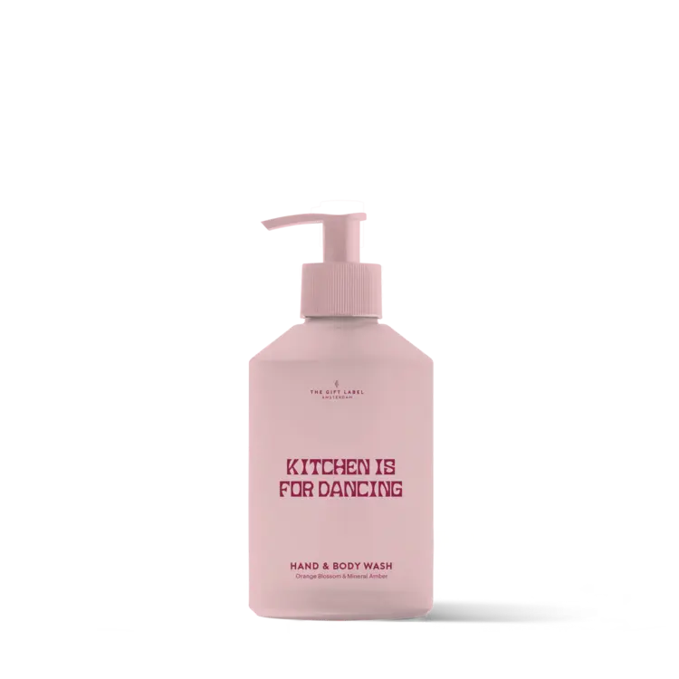 The Gift Label Kitchen Is For Dancing Hair & Body Wash
