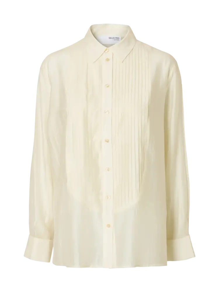 Selected Femme Iris Relaxed LS Shirt B Angora