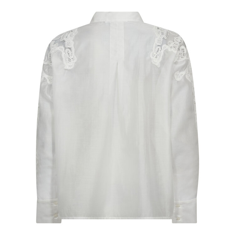 Co'Couture KawaCC Embroidery Shirt White