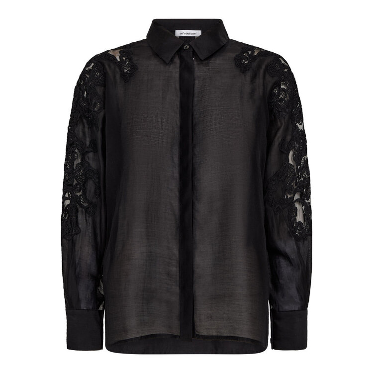 Co'Couture KawaCC Embroidery Shirt Black