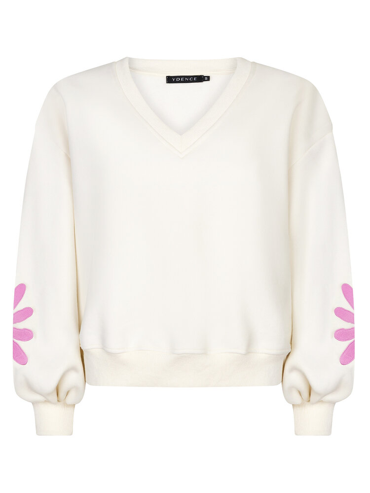 Ydence Sweater Madelief Ecru