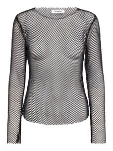 Co'Couture KrystalCC Net Blouse Black