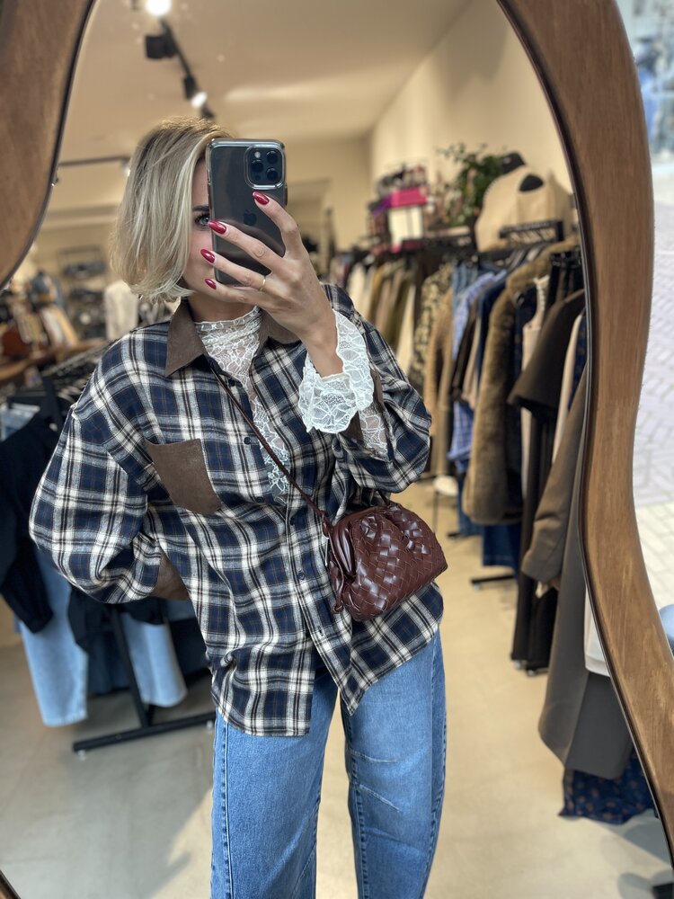 Just be Jolie Floor Blouse Ruit Caffe