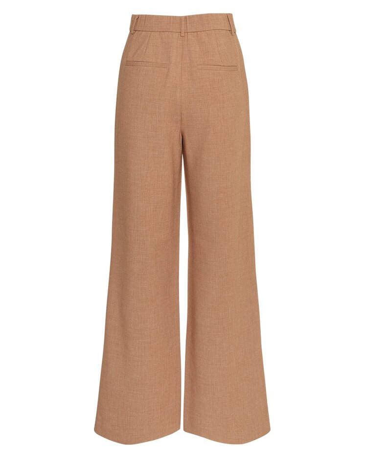 MSCH Macy Michelle HW Wide Pants Long T Coconut Mel