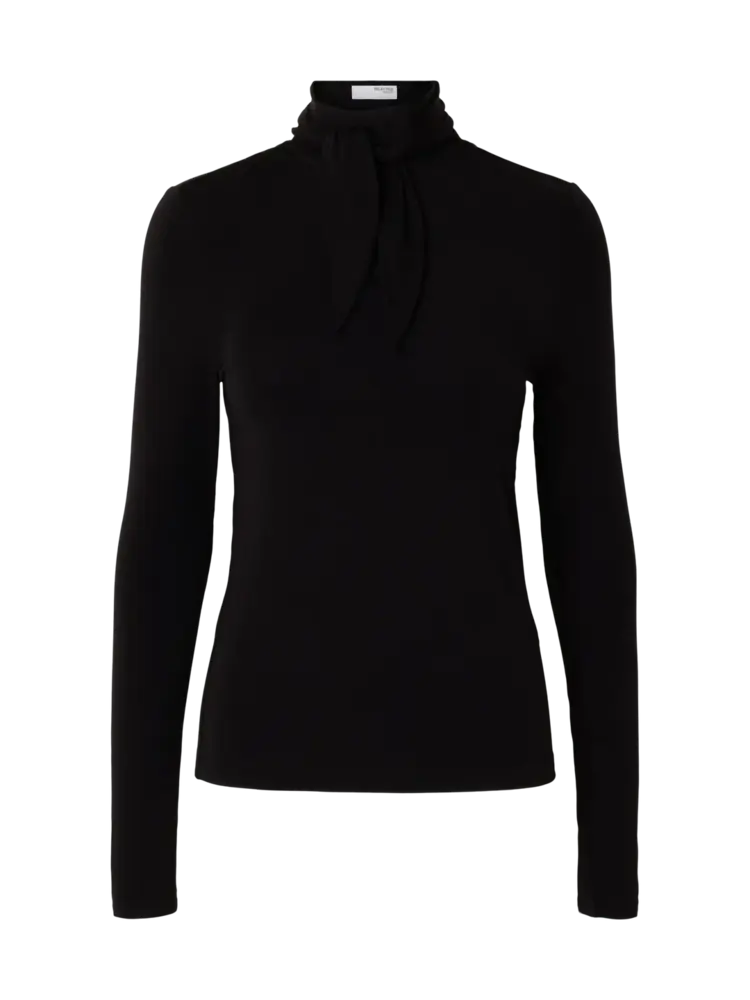 Selected Femme Lina Lano LS High Neck Top