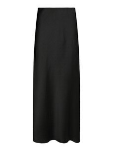 Neo Noir Viso Heavy Sateen Bedaz Skirt Black
