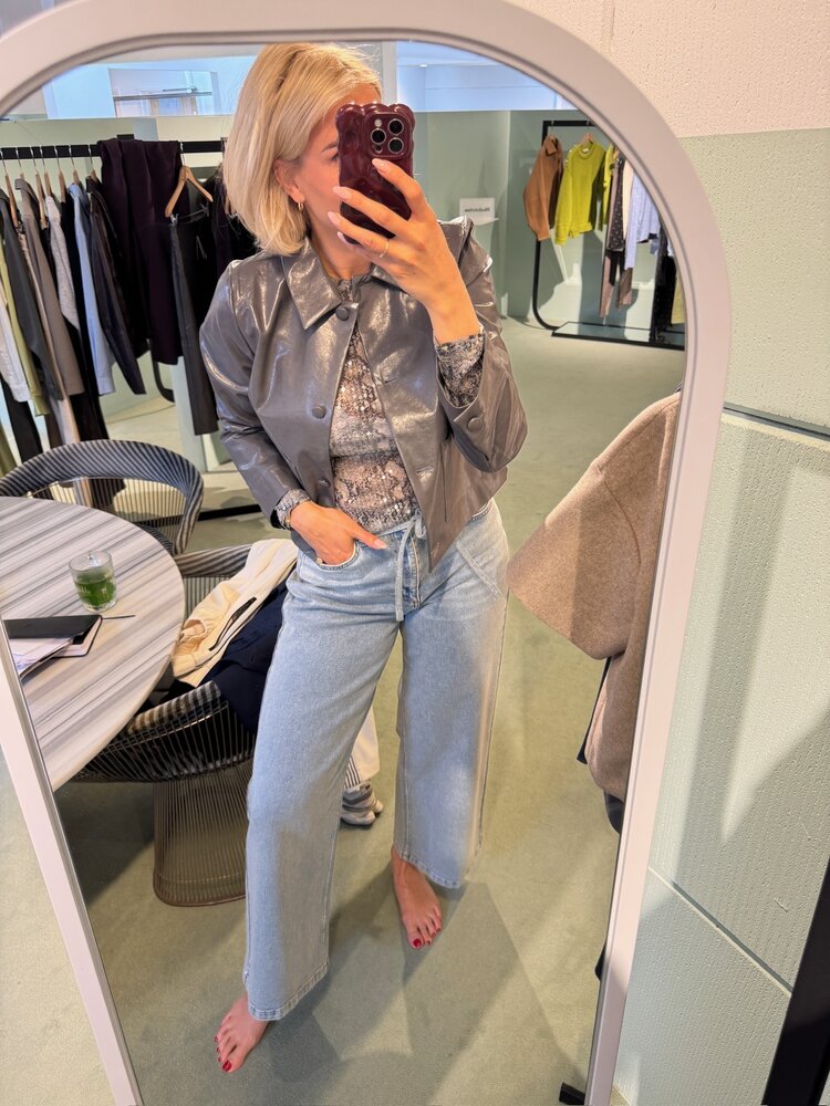 Modström RexMD Print Top Sequin Snake