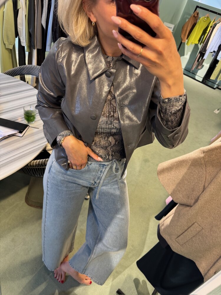 Modström RexMD Print Top Sequin Snake