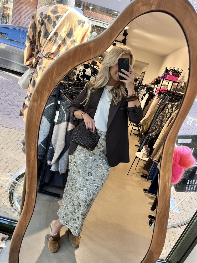 Haute L'Amitié Premiere Single Blazer Mocca