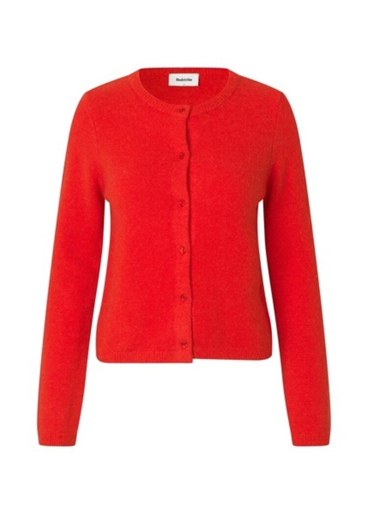 Modström TreeMD Short Cardigan Racing Red