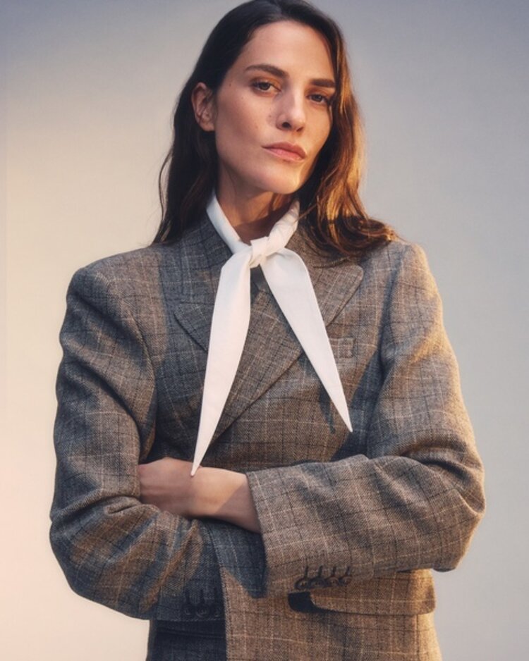 Selected Femme Esther Relaxed LS Shirt B Bright White