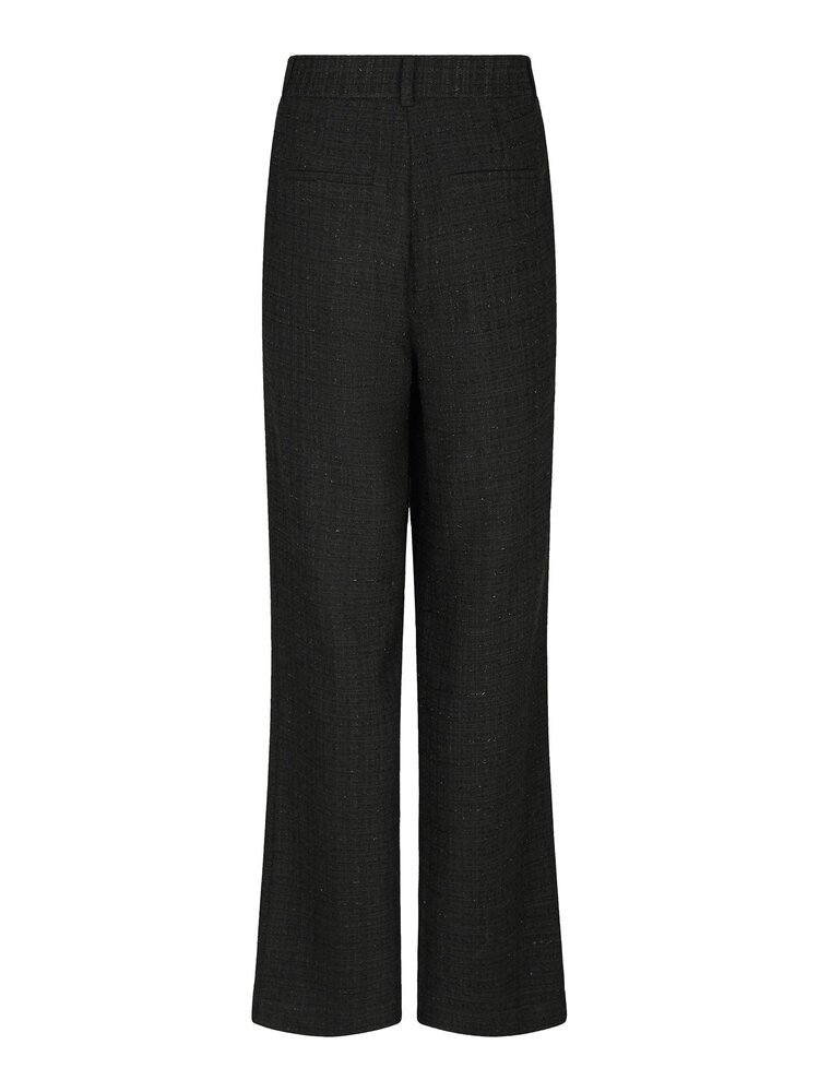Neo Noir Emmett Boucle Pants Black