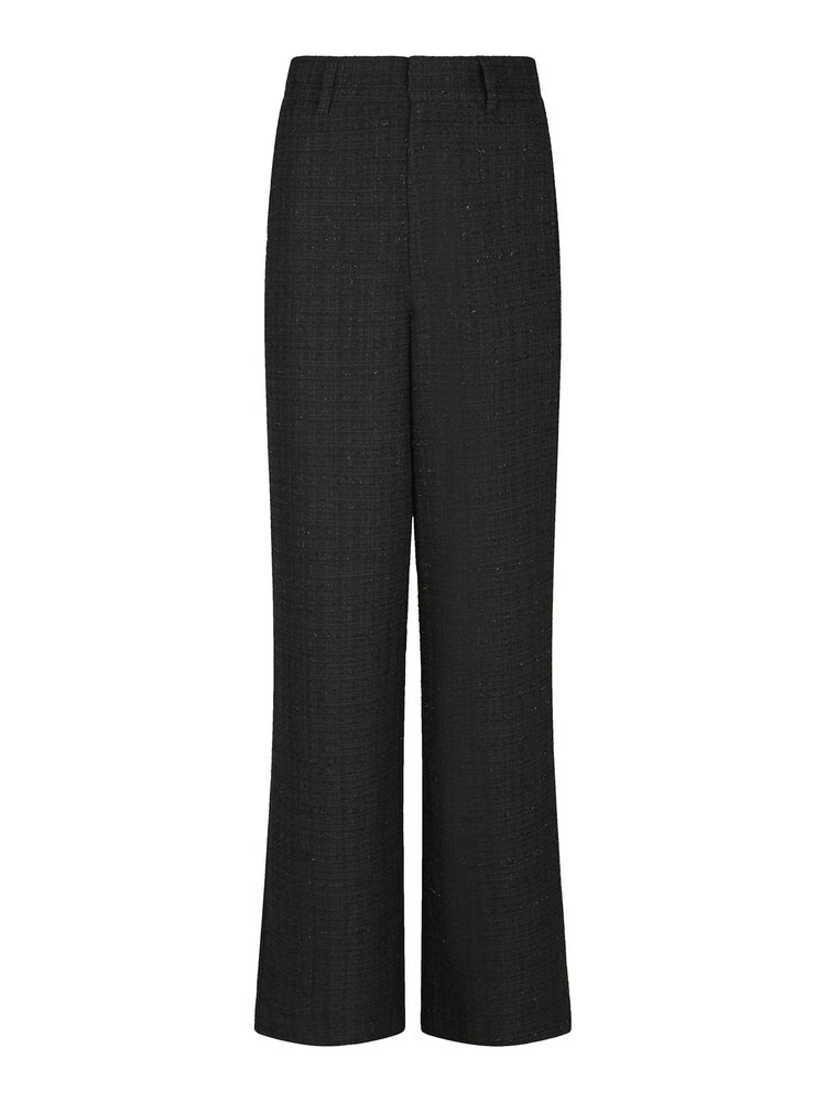 Neo Noir Emmett Boucle Pants Black