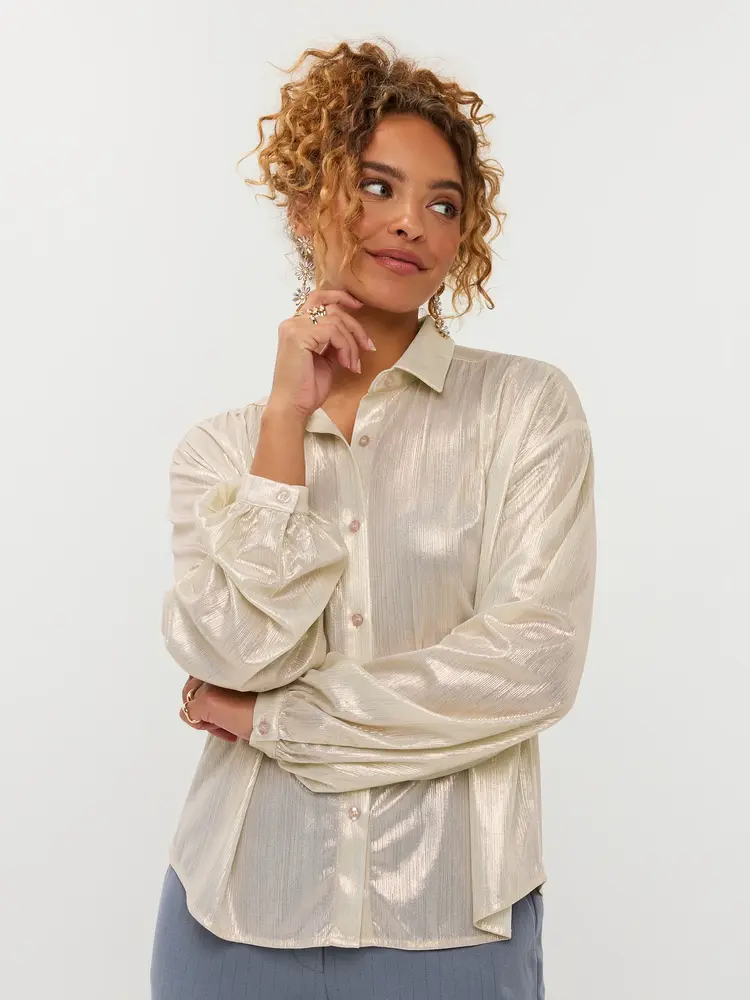 Ydence Blouse Narissa Champagne