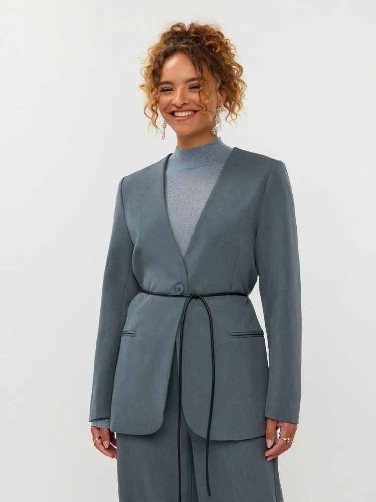 Ydence Blazer Lexie Denim Blue