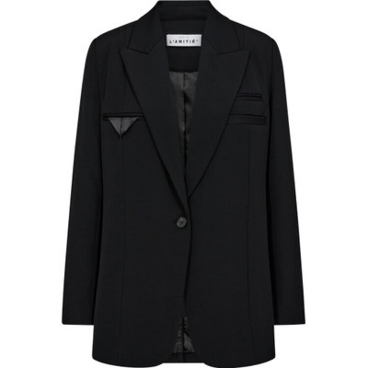 Haute L'Amitié Premiere Single Blazer Black