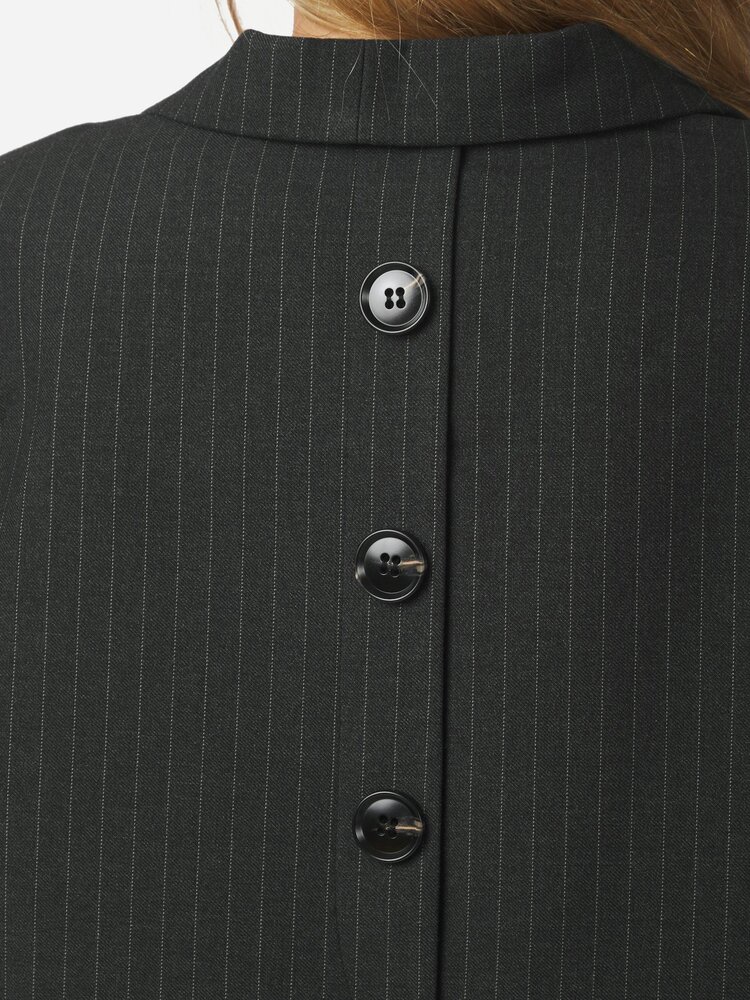 Neo Noir Marielle Button Back Blazer Antracit