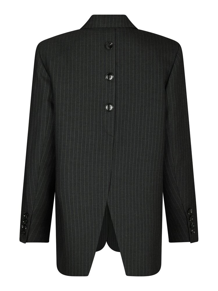 Neo Noir Marielle Button Back Blazer Antracit