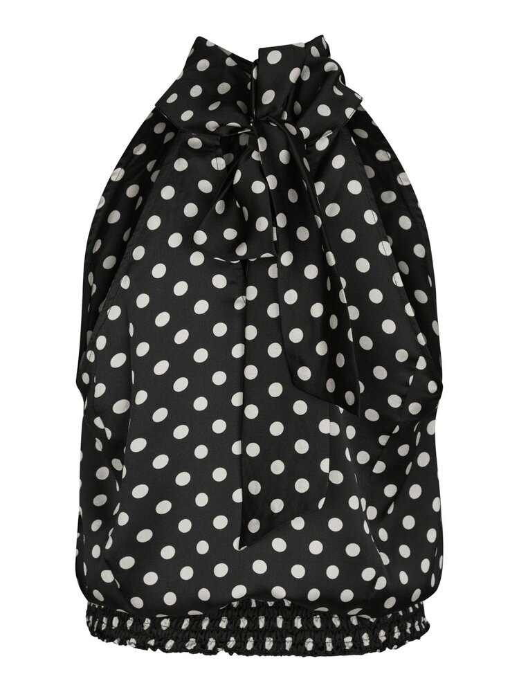 Neo Noir Jos Dot Top Black