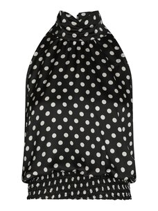 Neo Noir Jos Dot Top Black