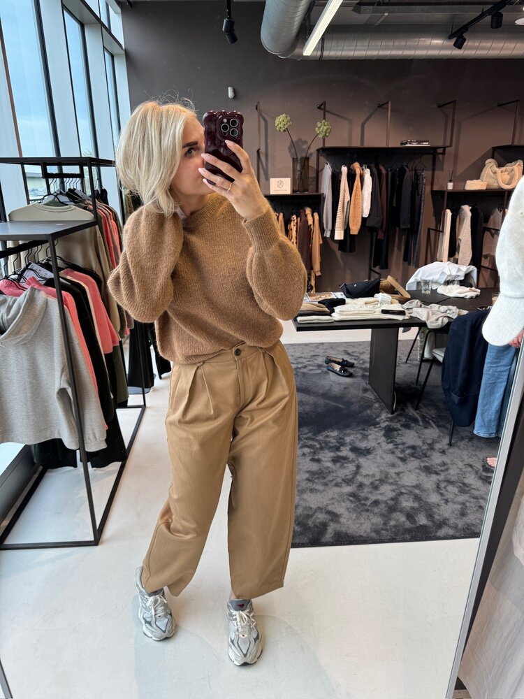 MSCH Gweneth HW Pants Toasted Coconut