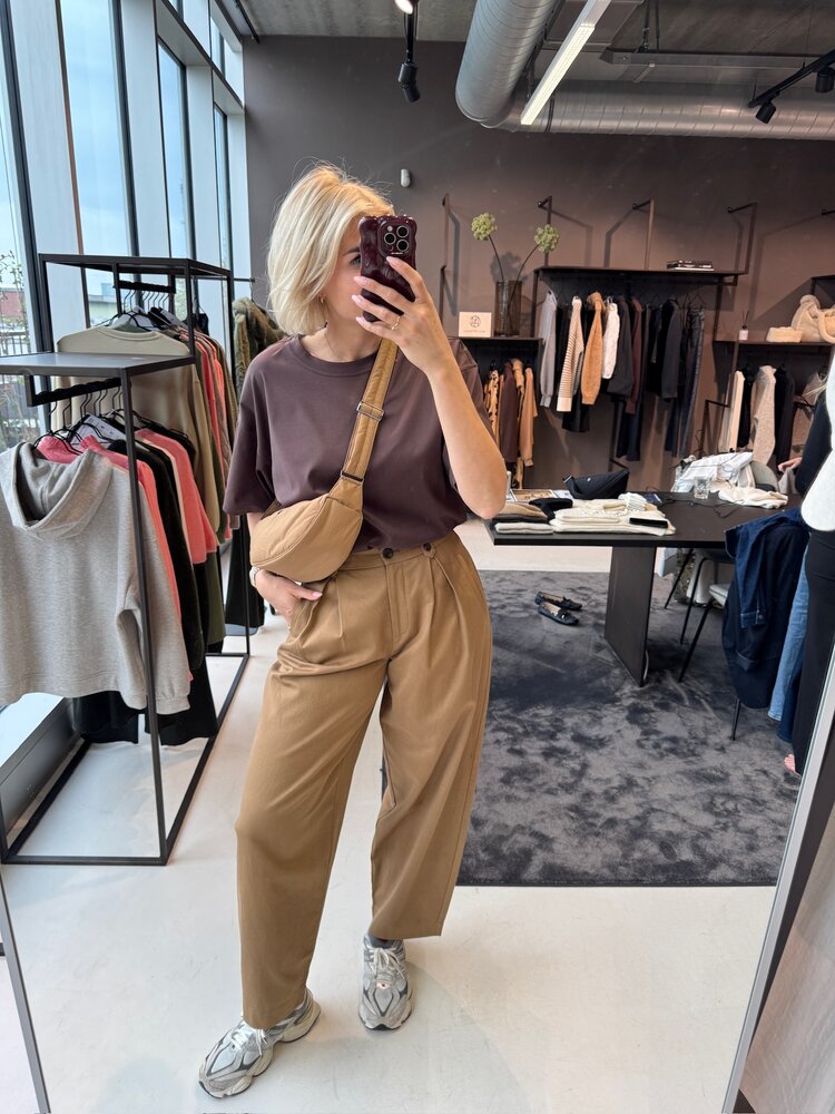 MSCH Gweneth HW Pants Toasted Coconut