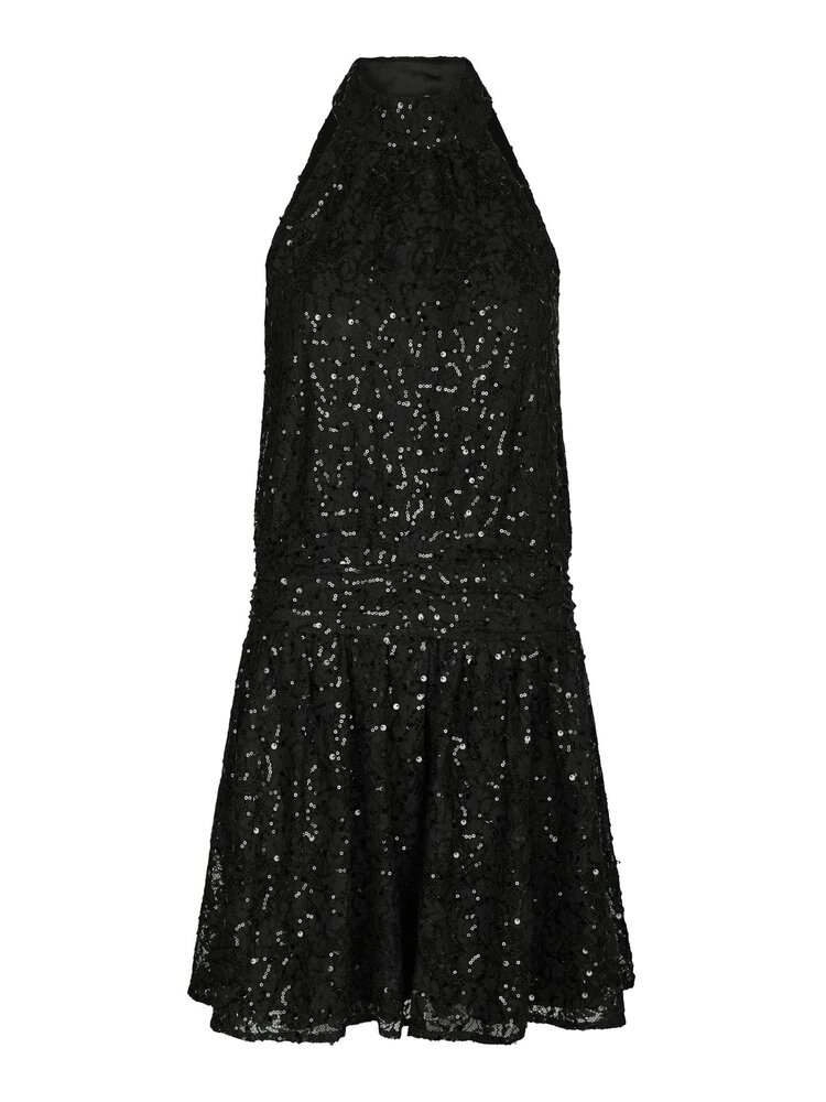 Neo Noir Azera Lace Dress Black