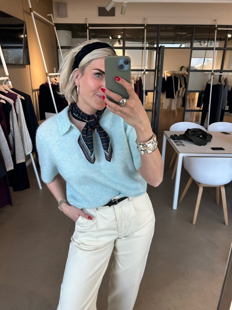 Selected Femme Barrel Alma-Hadi MW Pant Birch