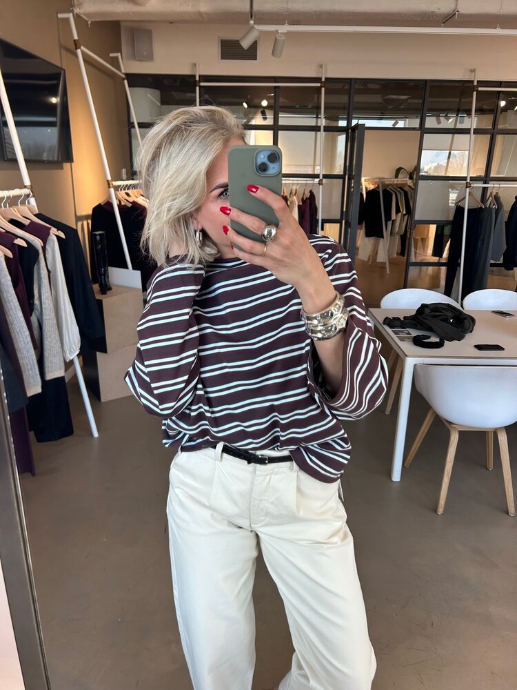 Selected Femme Barrel Alma-Hadi MW Pant Birch