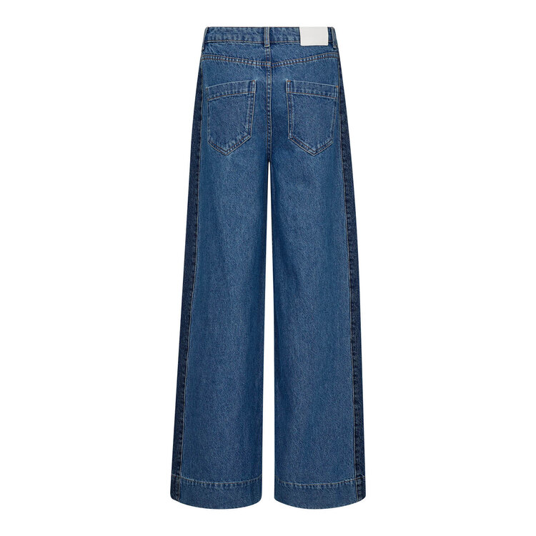 Co'Couture BilbaoCC Wide Jeans Denim Blue