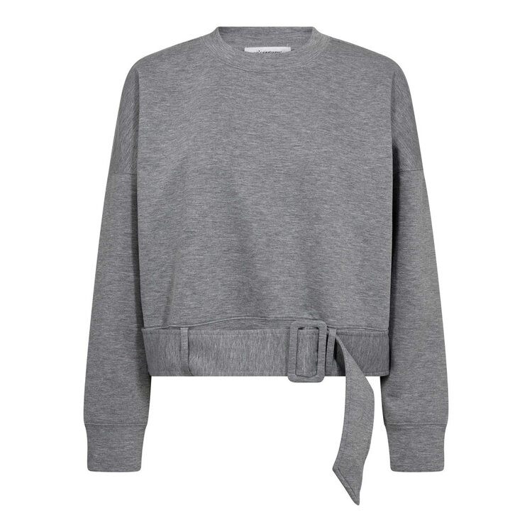 Co'Couture LanceCC Belt Sweat Grey Melange