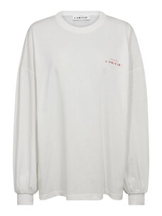 Haute L'Amitié Studio LS Print Tee Creme