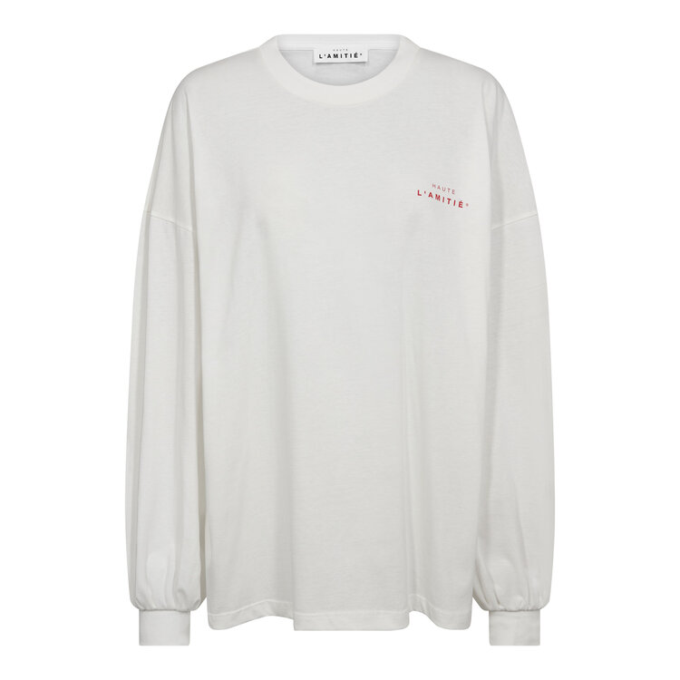 Haute L'Amitié Studio LS Print Tee Creme