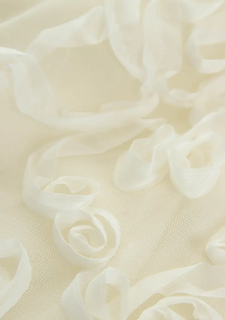 Co'Couture TessyCC Flower Blouse Off White