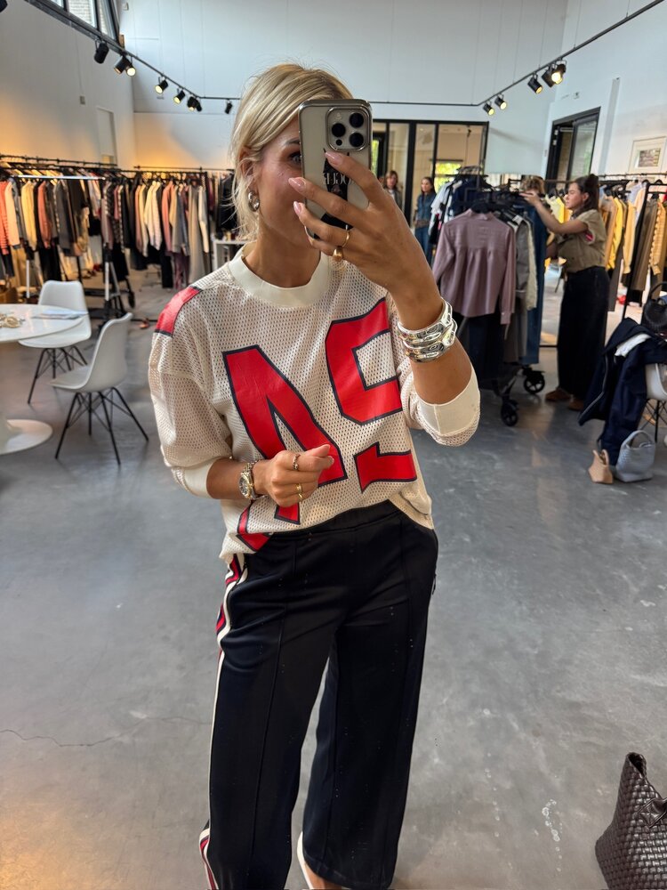 Haute L'Amitié Baggy RN Track Pants Navy