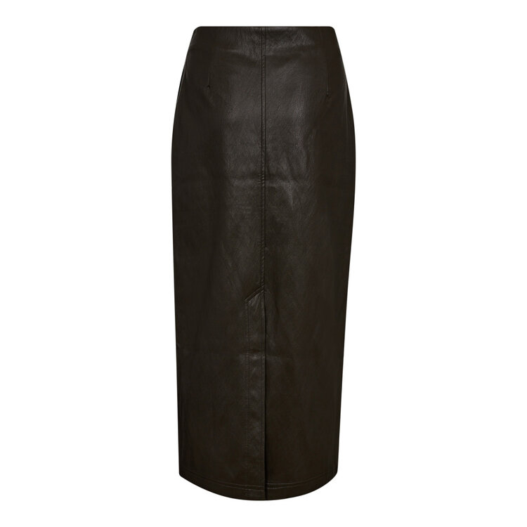 Co'Couture GittCC Floor Skirt Dark Brown