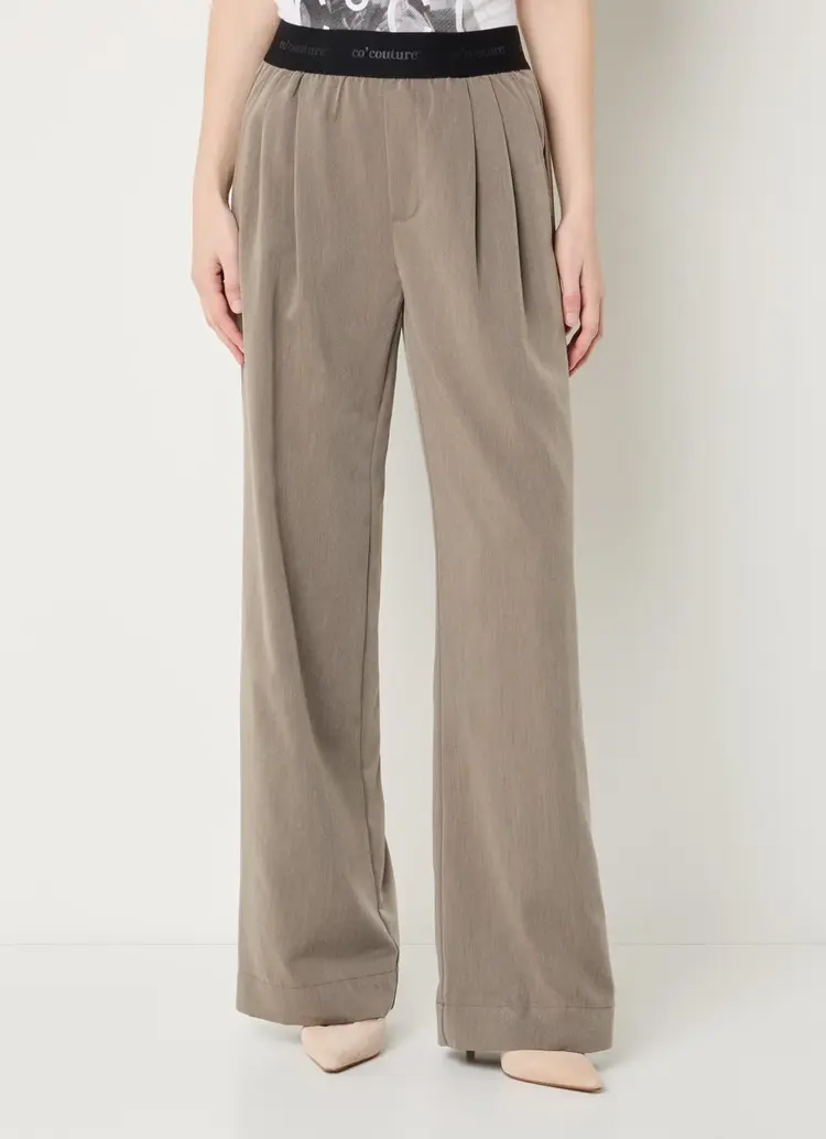 Co'Couture TengaCC Logo Pant Walnut