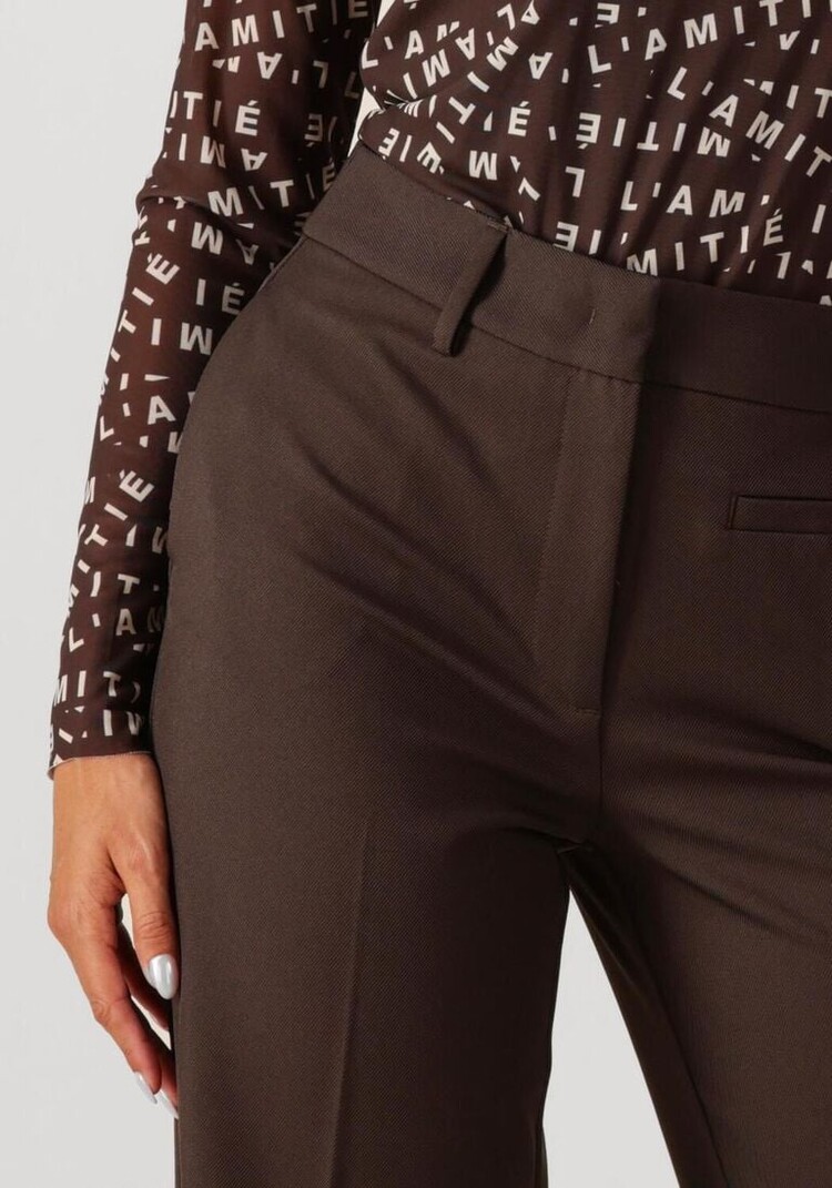 Haute L'Amitié Premiere Plain Tall Pant Mocca