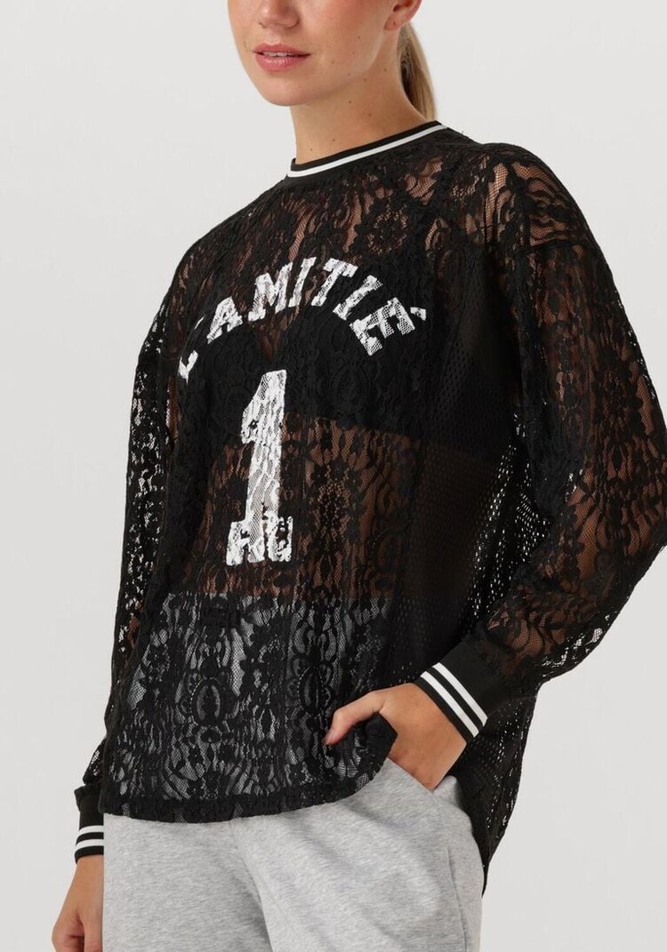 Haute L'Amitié Lace Football V - Blouse Black