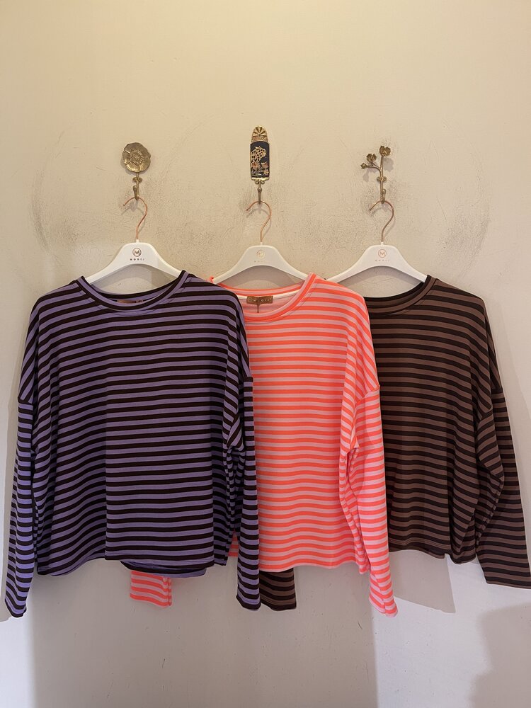 Just be Jolie Emmy Longsleeve Fluo Pink